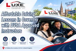 Affordable Driving Lesson in Coventry with DVSA Approved Instructor