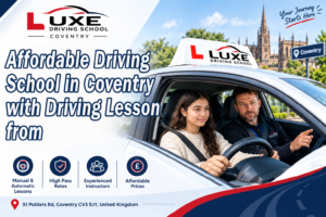Affordable Driving School in Coventry with Driving Lessons from
