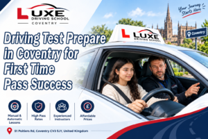 Driving Test Preparation in Coventry for First Time Pass Success
