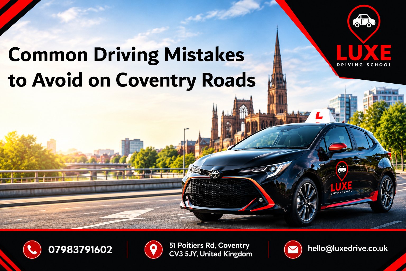 Common Driving Mistakes to Avoid on Coventry Roads