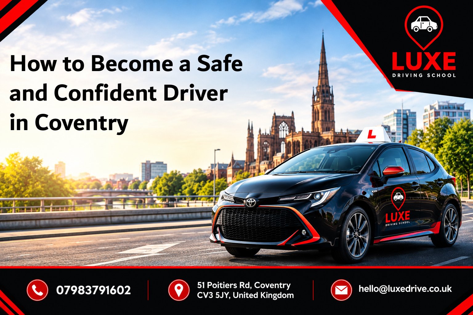 How to Become a Safe and Confident Driver in Coventry